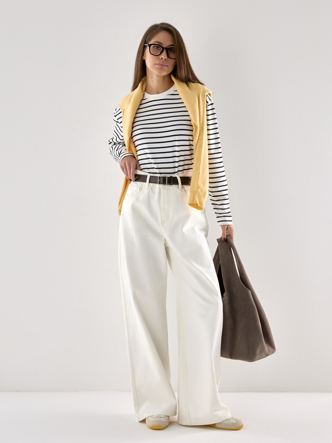 Джинсы WIDE LEG